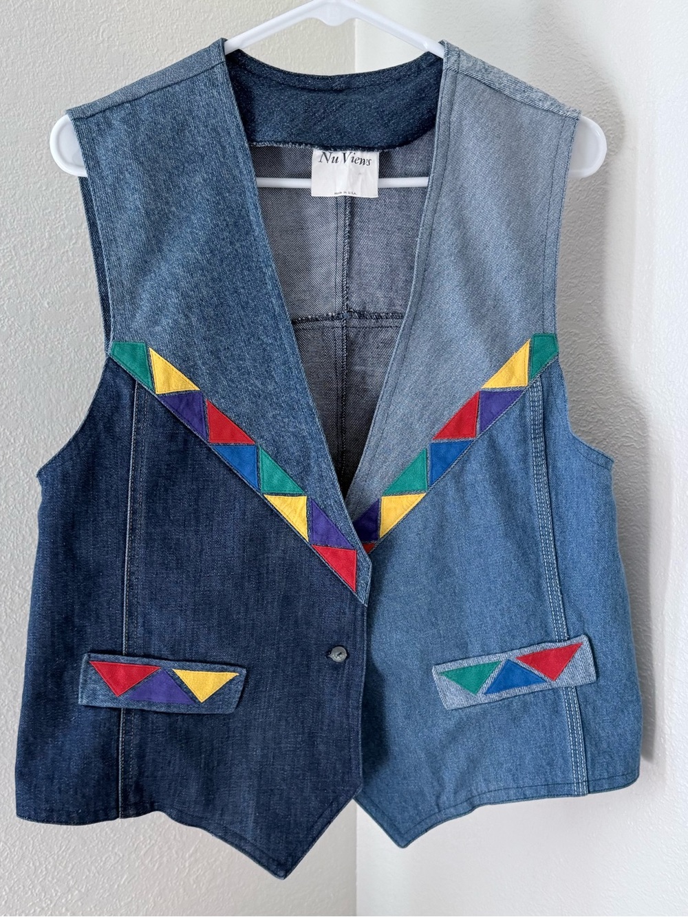 Nu Views Vintage Denim 80s Vest
